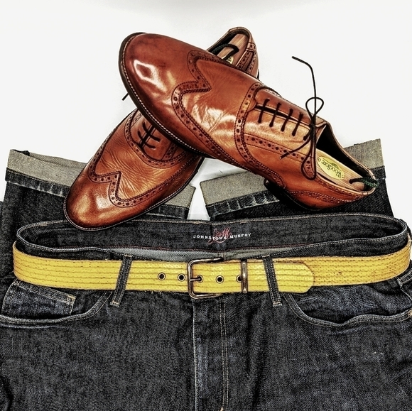 Montana Select Other - Firehose belt with solid brass buckle and keeper